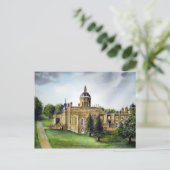 Castle Howard North Yorkshire Waterverf Painting Briefkaart (Staand voorkant)