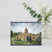Castle Howard North Yorkshire Waterverf Painting Briefkaart (Staand voorkant)
