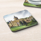 Castle Howard North Yorkshire Waterverf Painting Drankjes Onderzetter (Linkerzijde)