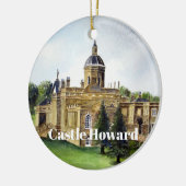 Castle Howard North Yorkshire Waterverf Painting Keramisch Ornament (Links)
