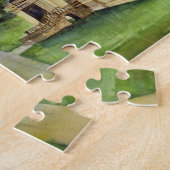 Castle Howard North Yorkshire Waterverf Painting Legpuzzel (Zijkant)