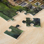 Castle Howard North Yorkshire Waterverf Painting Legpuzzel (Zijkant)