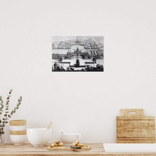 Castle Howard, van 'Vitruvius Britannicus' Poster (Keuken)