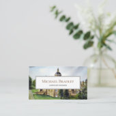 Castle Howard York Waterverf Landschap Visitekaartje (Staand voorkant)