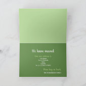 Castle Howard Yorkshire New Home We hebben verhuis Aankondiging (Binnen)