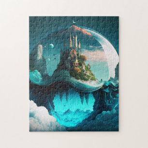 Castle in Crystal Ball Legpuzzel