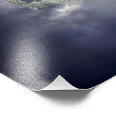 Castle in de Sky Foto Afdruk (Hoek)