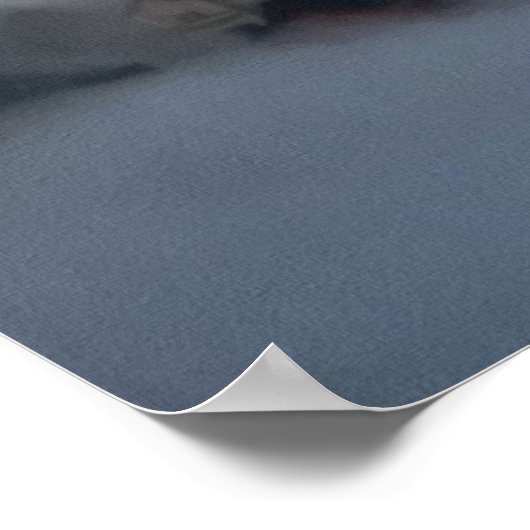 Castle in het Poster Clouds (Hoek)