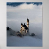 Castle in het Poster Clouds (Voorkant)