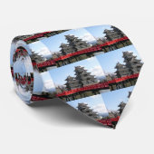 Castle in Japan Stropdas (Opgerold)