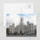 Castle in Madrid, Spain Postcard Briefkaart (Voorkant / Achterkant)