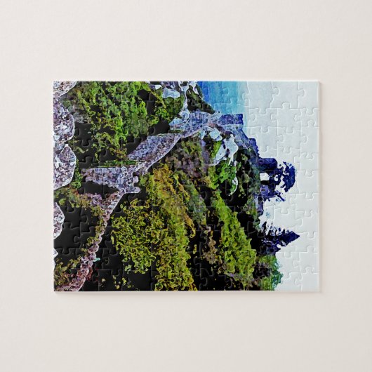 Castle in Sintra Portugal Legpuzzel (Horizontaal)