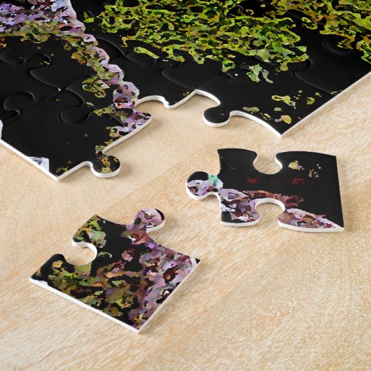 Castle in Sintra Portugal Legpuzzel (Zijkant)