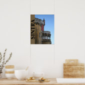 Castle in Sintra, Portugal Poster (Keuken)