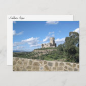 Castle in Spanje Briefkaart (Voorkant / Achterkant)