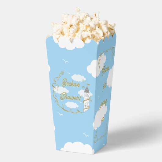 Castle in the Sky Baby shower Bedankdoosjes (Popped)