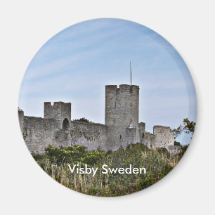Castle in Visby, Visby, Zweden Magneet
