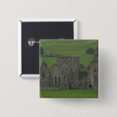 Castle Ireland Vierkante Button 5,1 Cm (Voorkant /achterkant)