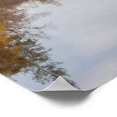 Castle komt tot uiting in het meer. Trakoshchan fo Poster (Hoek)