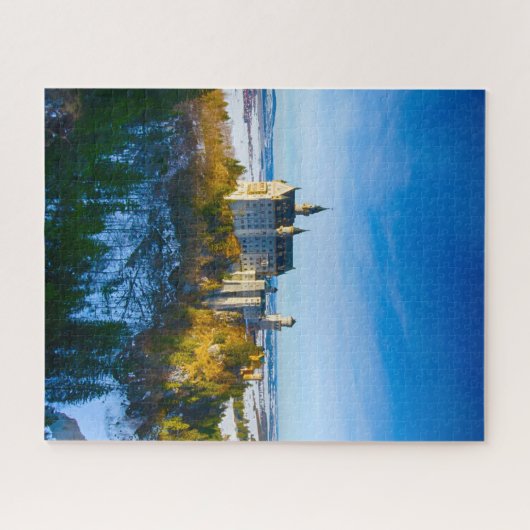 Castle Kristin Fairy Duitsland. Legpuzzel (Horizontaal)