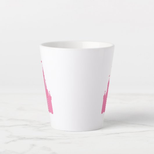 Castle Latte Mug Latte Mok (Voorkant)