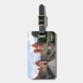 Castle - LITOUWEN op het eiland Trakai — Bagagelabel (Voorkant verticaal)
