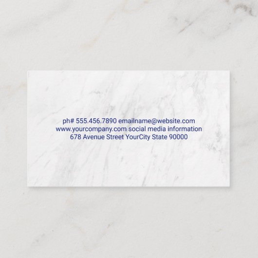 Castle Logo Visitekaartje (Achterkant)