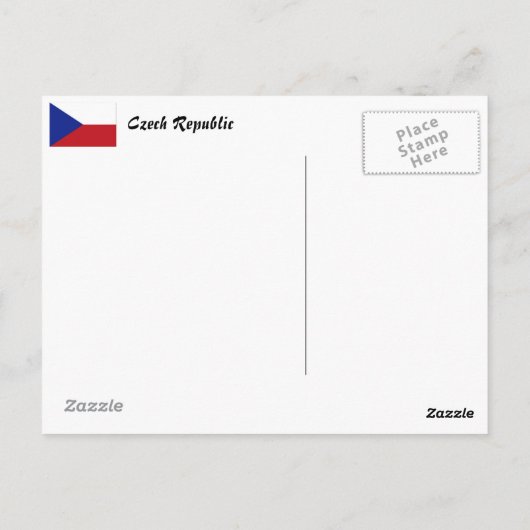 Castle Loket Briefkaart (Achterkant)