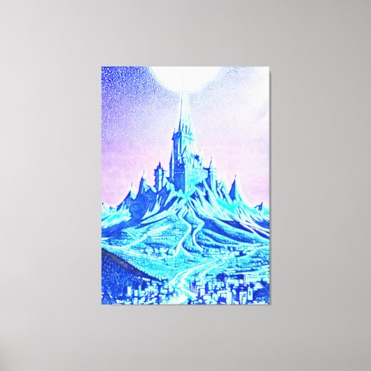 Castle Maelstrom Canvas Afdruk (Voorkant)