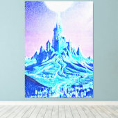 Castle Maelstrom Canvas Afdruk (Insitu (Houten vloer))