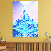 Castle Maelstrom Canvas Afdruk (Insitu (Woonkamer))
