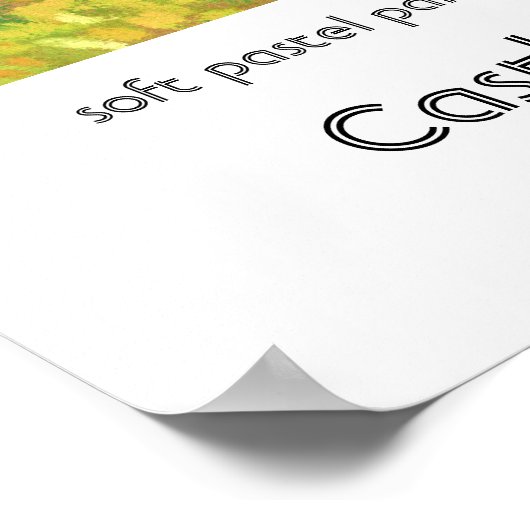 Castle Meadows, Abergavenny Print of Poster (Hoek)