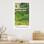Castle Meadows, Abergavenny Print of Poster (Keuken)