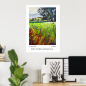 Castle Meadows, Abergavenny Print of Poster (Thuiskantoor)