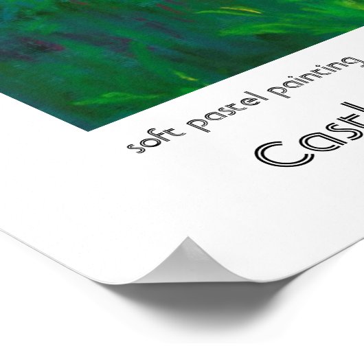 Castle Meadows, Abergavenny, Wales Poster (Hoek)