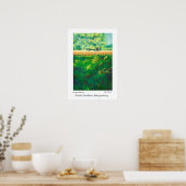 Castle Meadows, Abergavenny, Wales Poster (Keuken)