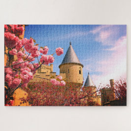 Castle met Flowers Legpuzzel