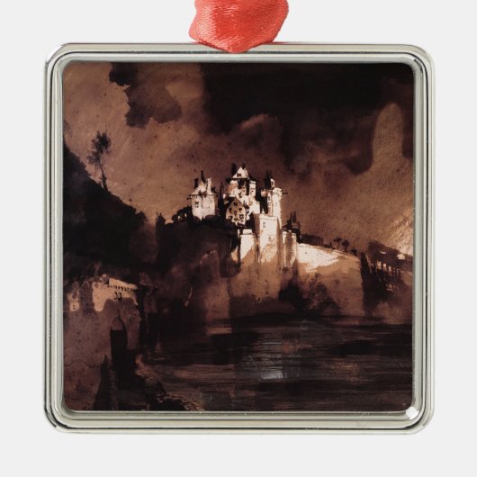 Castle Metalen Ornament (Voorkant)