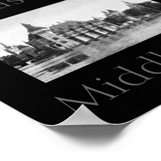 Castle Middle Ages Poster (Hoek)