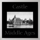 Castle Middle Ages Poster (Voorkant)