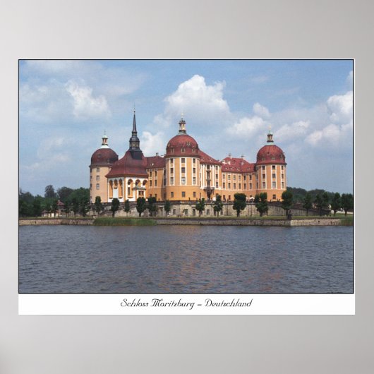 Castle Moritzburg Poster (Voorkant)