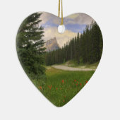 Castle Mountain Banff Keramisch Ornament (Rechts)