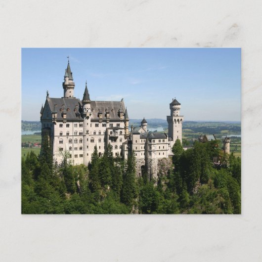 Castle Neuschwanstein Briefkaart (Voorkant)