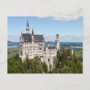Castle Neuschwanstein in Schwangau Bavaria German Briefkaart