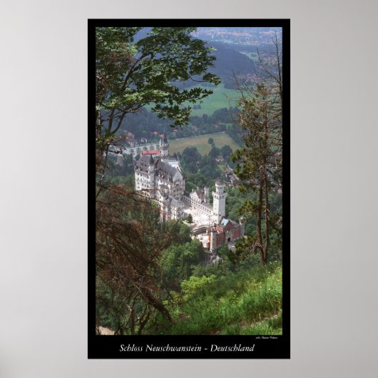 Castle Neuschwanstein Poster (Voorkant)