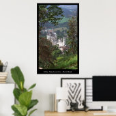Castle Neuschwanstein Poster (Thuiskantoor)