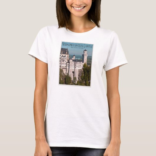 Castle Neuschwanstein T-shirt (Voorkant)