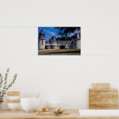 Castle of Chenonceau, Loire Valley, Frankrijk Poster (Keuken)