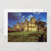 Castle of Emperor Fasiladas in Gondar, Ethiopië, A Briefkaart (Voorkant / Achterkant)