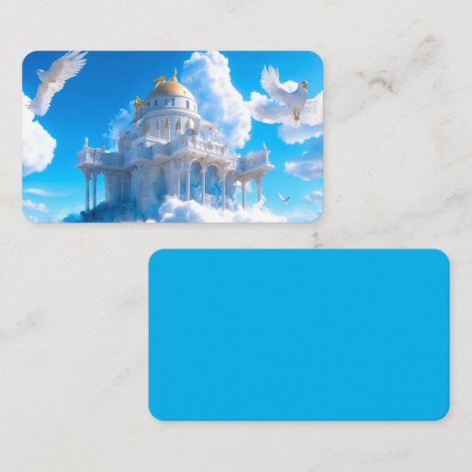 Castle of Lofty Aspirations Bladwijzer Visitekaartje (Voorkant / Achterkant)